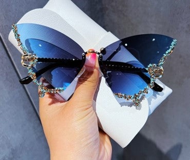 Diamond Butterfly Sunglasses