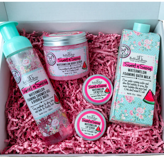 Bella & Bear - 5 Piece Sweet 'n' Sassy Watermelon Gift Set