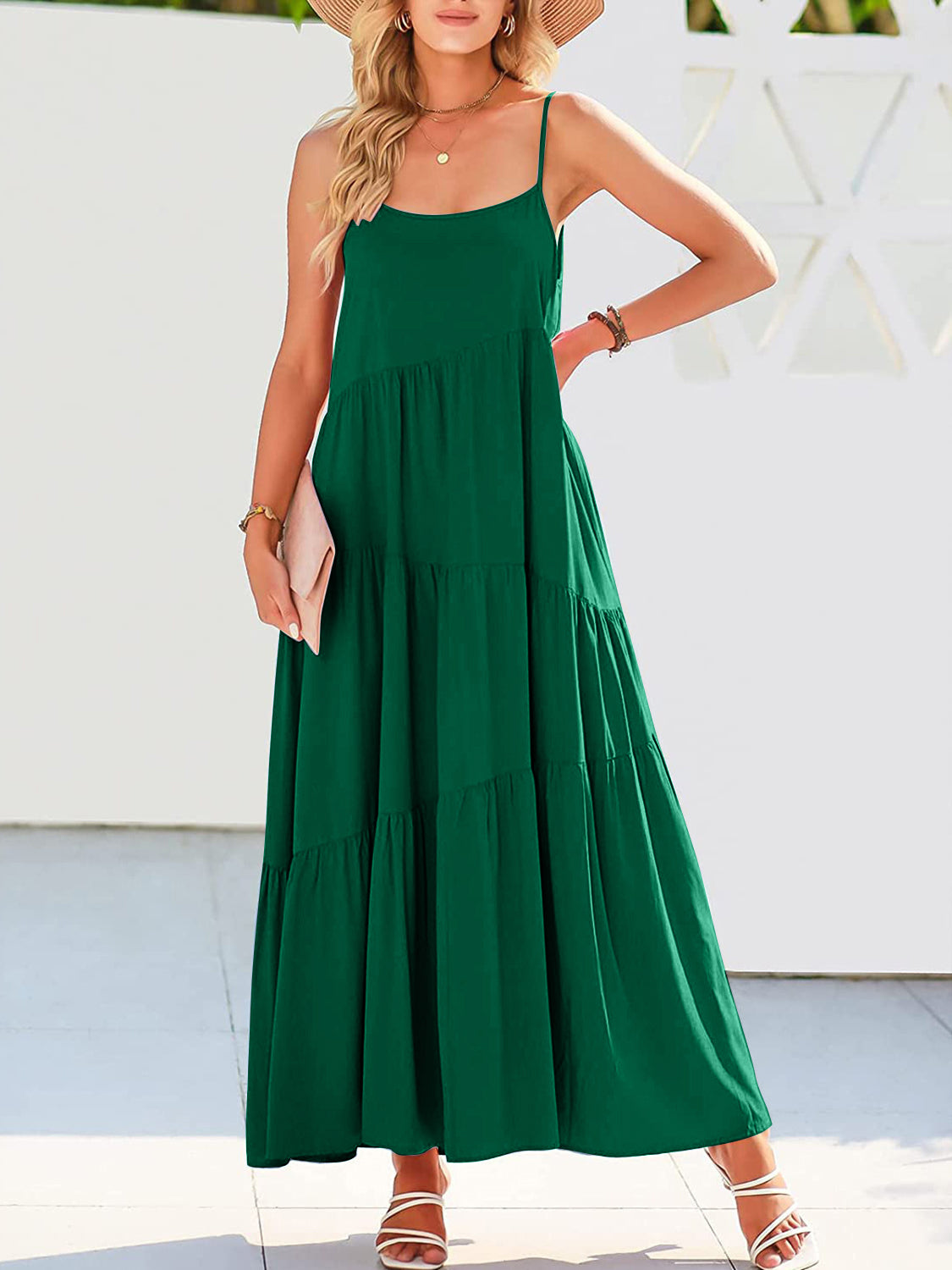 coach maxi dress Cotton Voile Maxi Dress