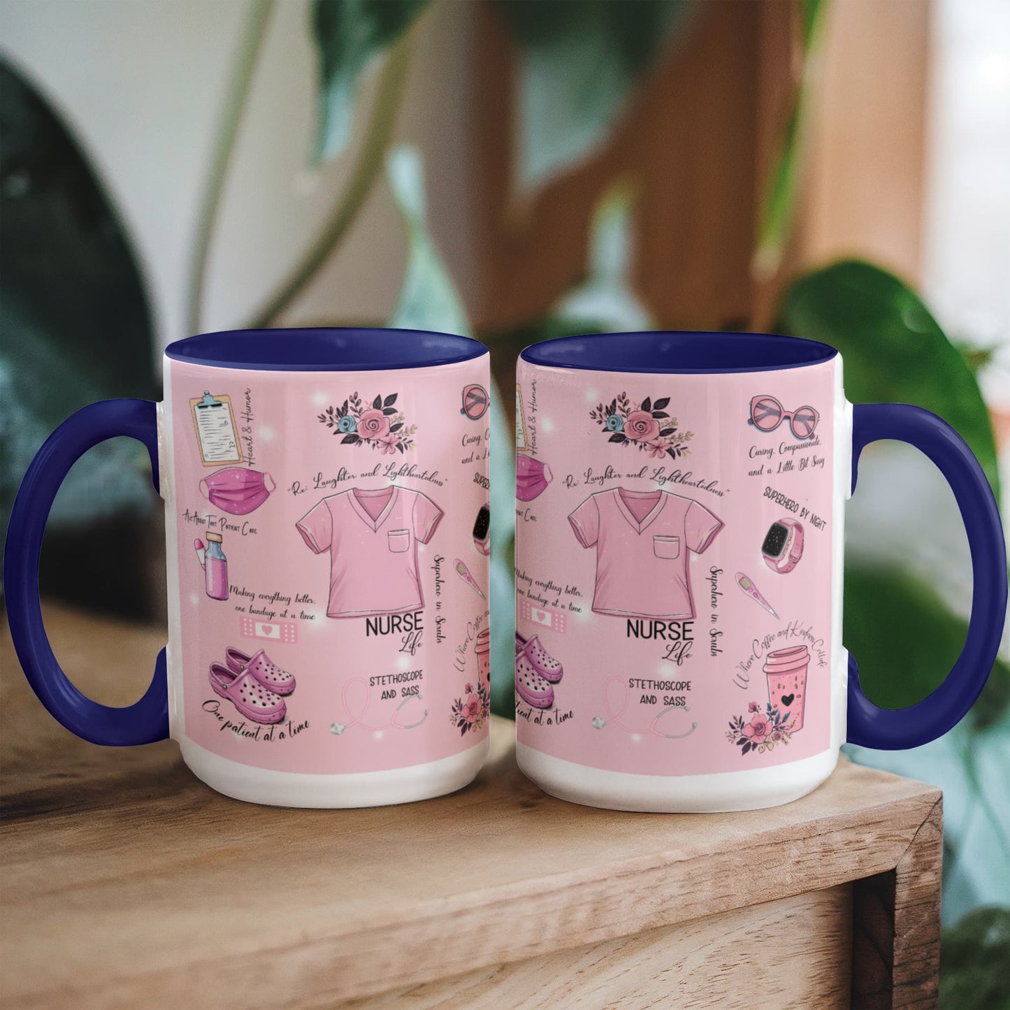 Nurse Life Accent Coffee Mug - 11oz, 15oz