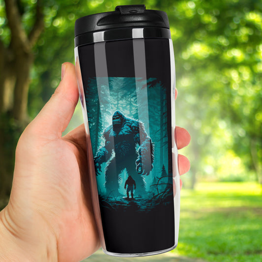 Bigfoot Coffee Cup 005 - 11oz Insulated Hot Tumbler