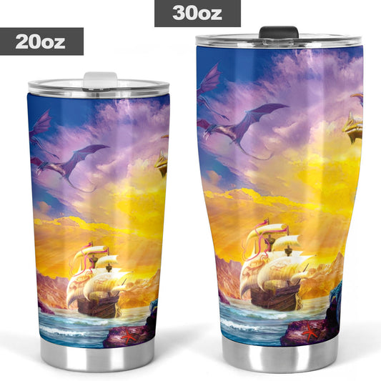 Dragon Tumbler 004 - Insulated Hot & Cold Tumbler 20oz or 30oz