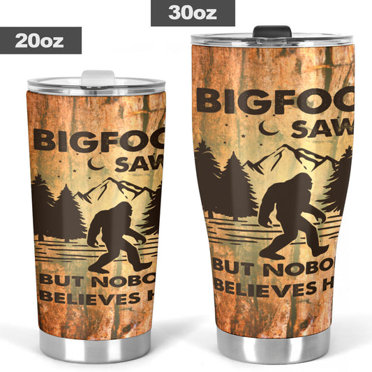 Bigfoot Tumbler 007 - Insulated hot & cold tumbler 20oz or 30oz
