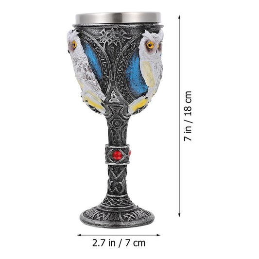 Owl Three-Dimensional Goblet / Chalice