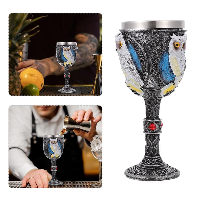 Owl Three-Dimensional Goblet / Chalice