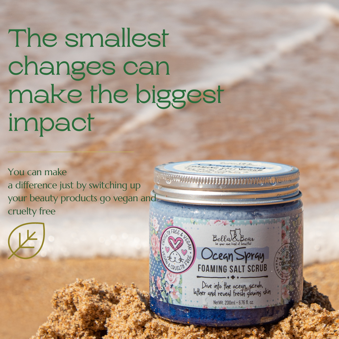 Bella & Bear - Ocean Spray Foaming Salt Scrub 6.7oz