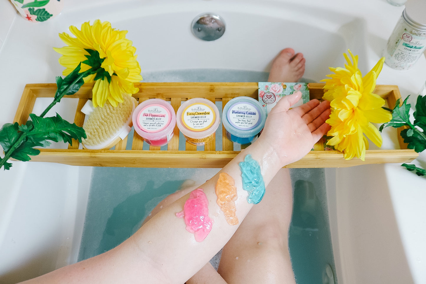 Bella & Bear - Tutti Frutti Shower Jelly 3.4oz - 3 Pack Gift Set