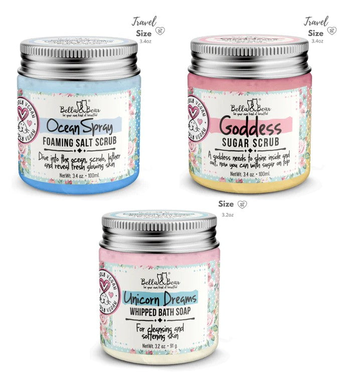 Bella & Bear - Unicorn Dreams Whipped Bath Soap & Shave Cream 3.2oz