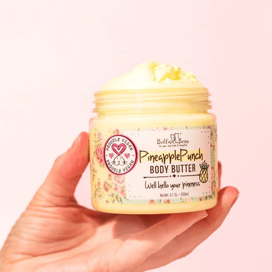 Bella & Bear - Pineapple Punch Moisturizing Body Butter 6.7oz