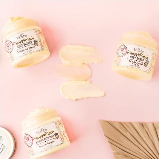 Bella & Bear - Pineapple Punch Whipped Bath Soap & Shave Cream 6.7oz