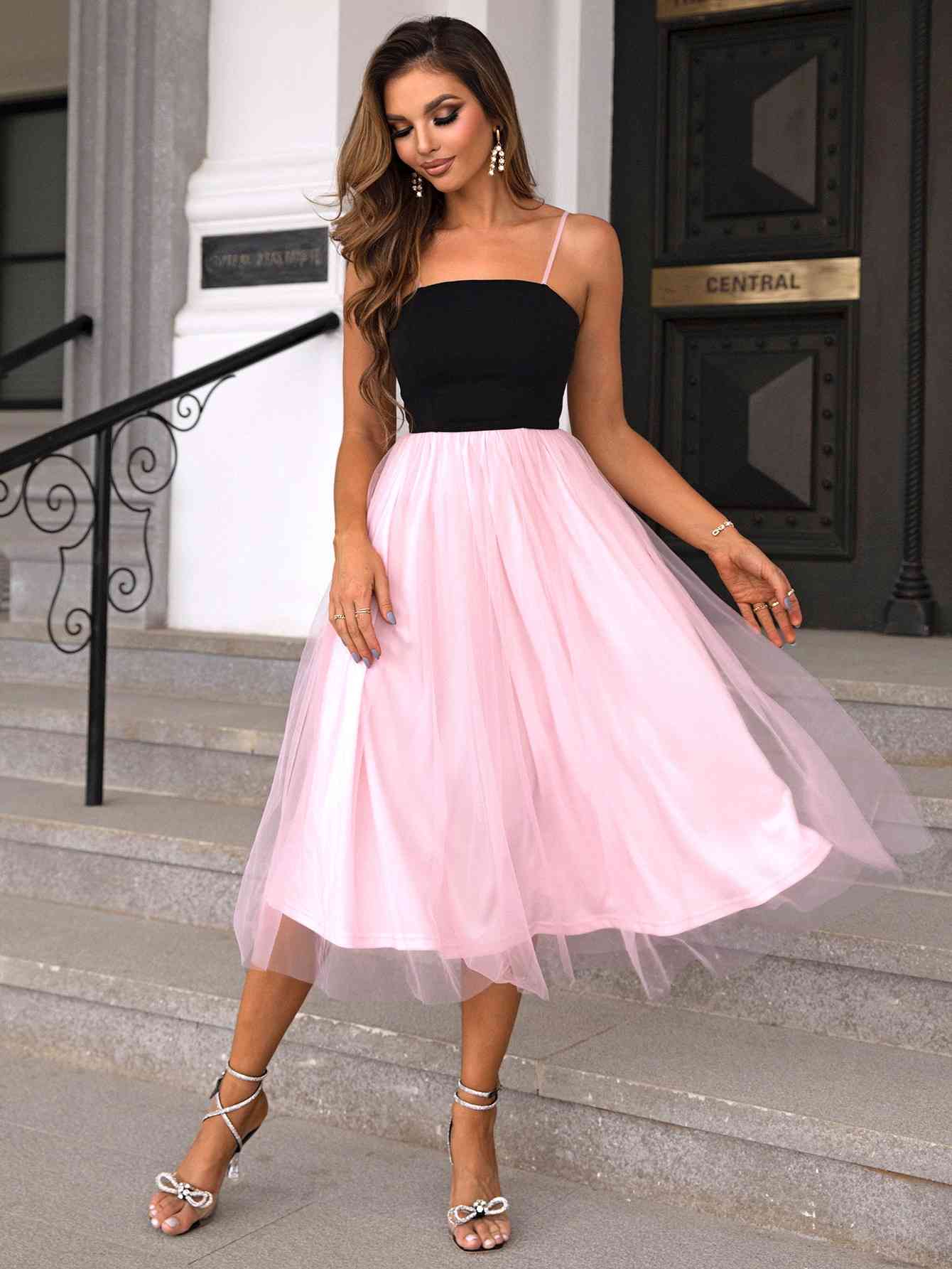 coach long party dress Selena Gomez Wore Her Coach Slip Dress 3 Times in a Row