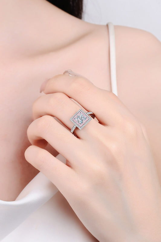 1 Carat Stay Elegant Moissanite Ring