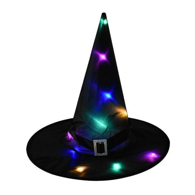Witch Hat with LED Lights