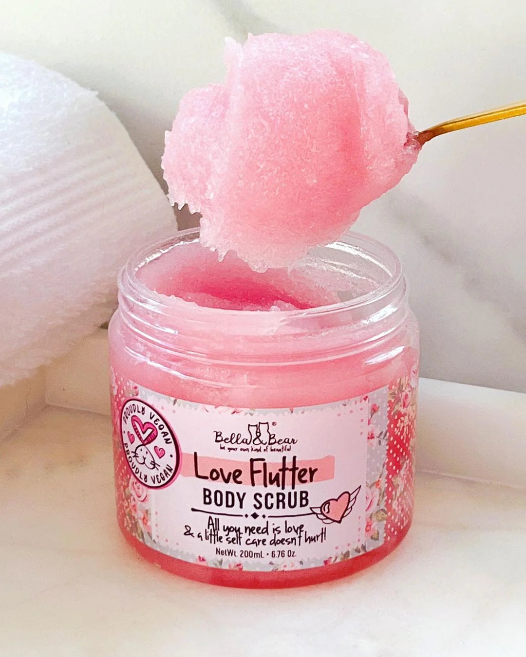 Bella & Bear - Love Flutter Body Scrub 6.7oz