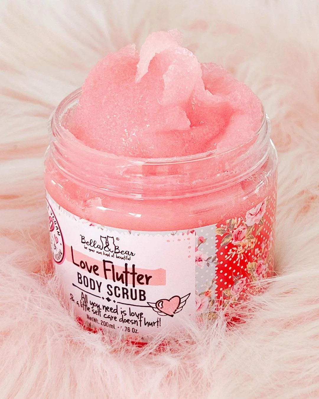 Bella & Bear - Love Flutter Body Scrub 6.7oz