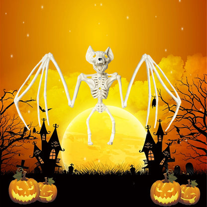 Life-Size Bat Skeleton - Gothic Halloween Decor