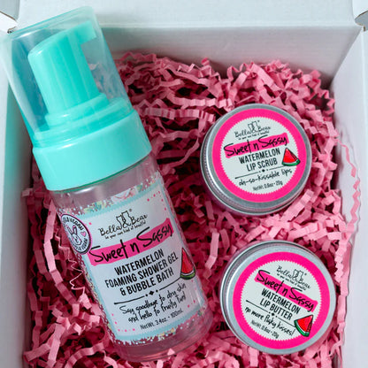 Bella & Bear - Sweet 'N' Sassy Watermelon Shower Gel & Lip Care Set