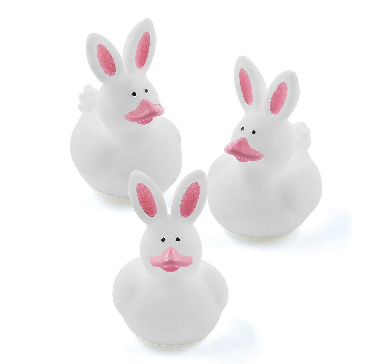 2" Adorable Bunny Rubber Duck