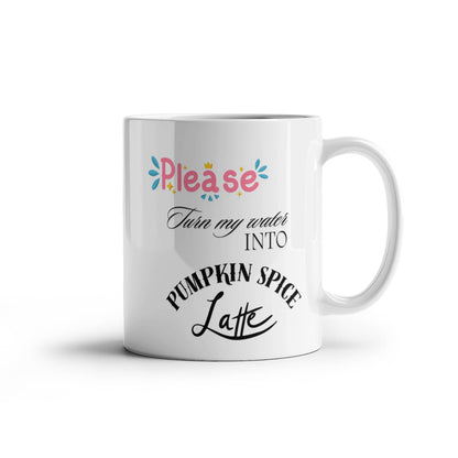 Dear Jesus Pumpkin Spice Latte Mug - 11oz, 15oz