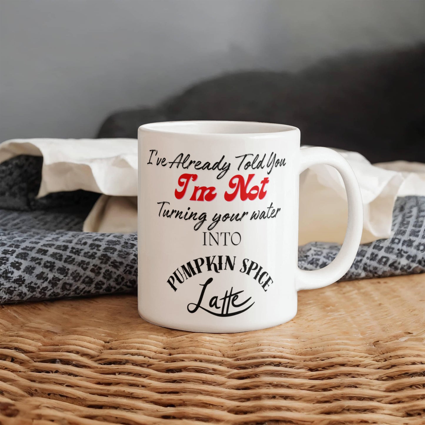 Jesus No Pumpkin Spice Latte Custom Mug - 11oz, 15oz