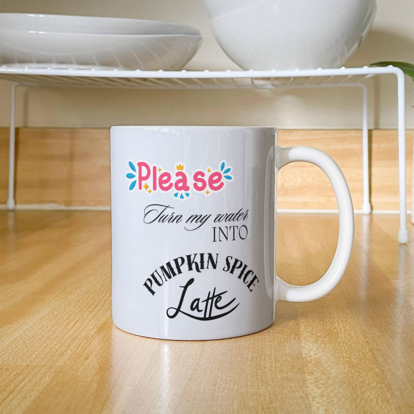 Dear Jesus Pumpkin Spice Latte Mug - 11oz, 15oz