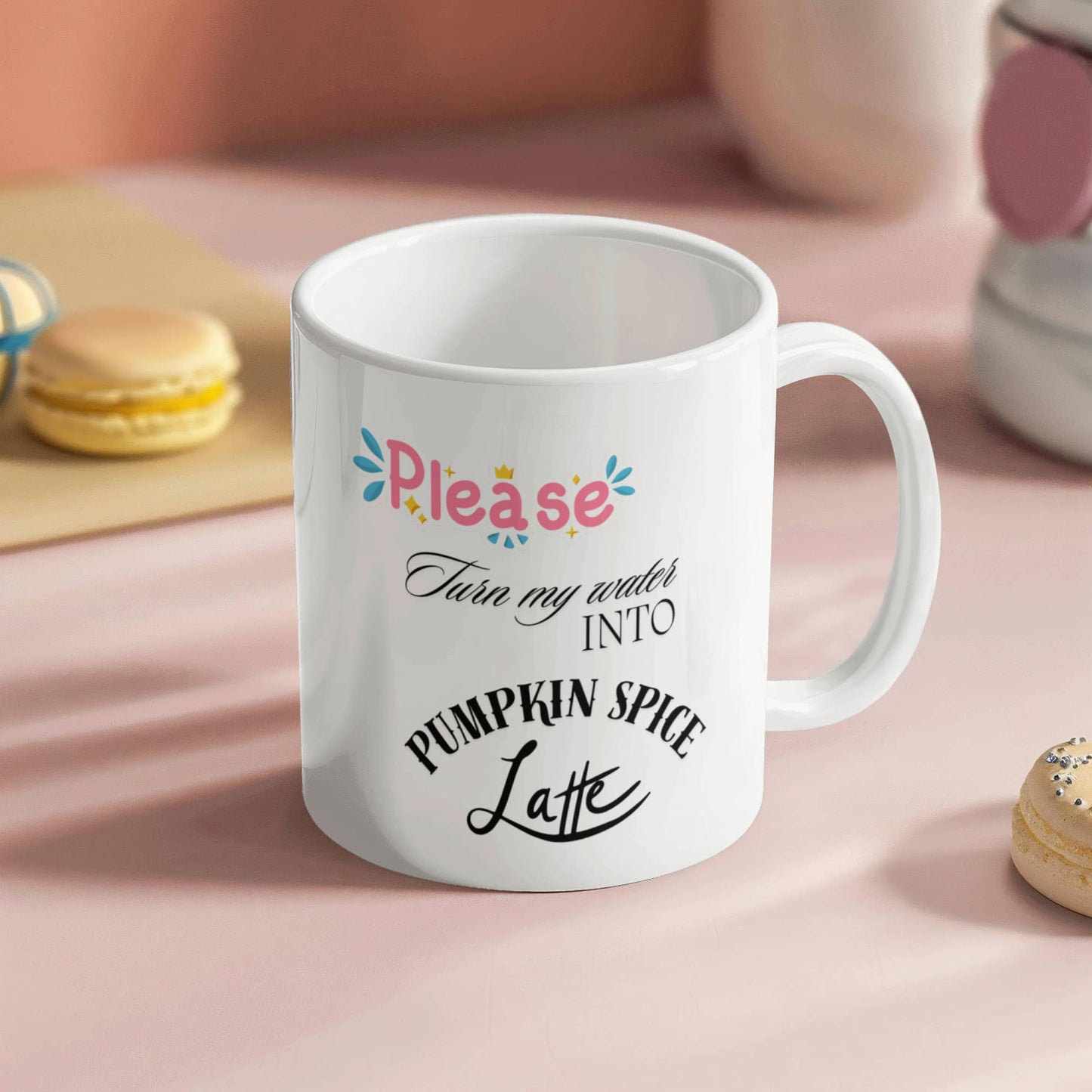 Dear Jesus Pumpkin Spice Latte Mug - 11oz, 15oz