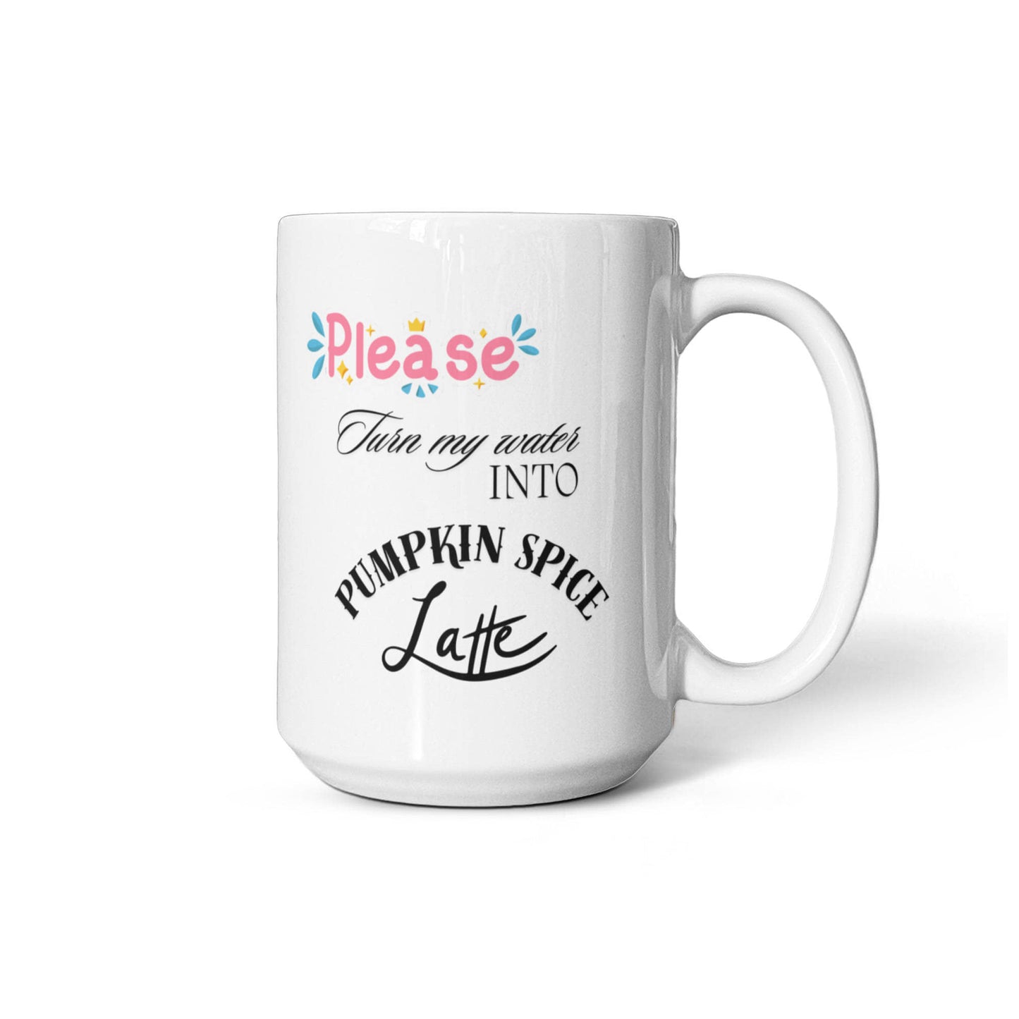 Dear Jesus Pumpkin Spice Latte Mug - 11oz, 15oz