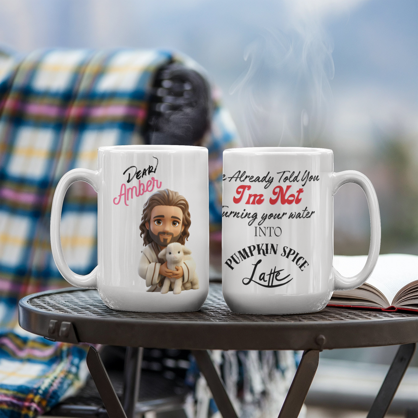 Jesus No Pumpkin Spice Latte Custom Mug - 11oz, 15oz