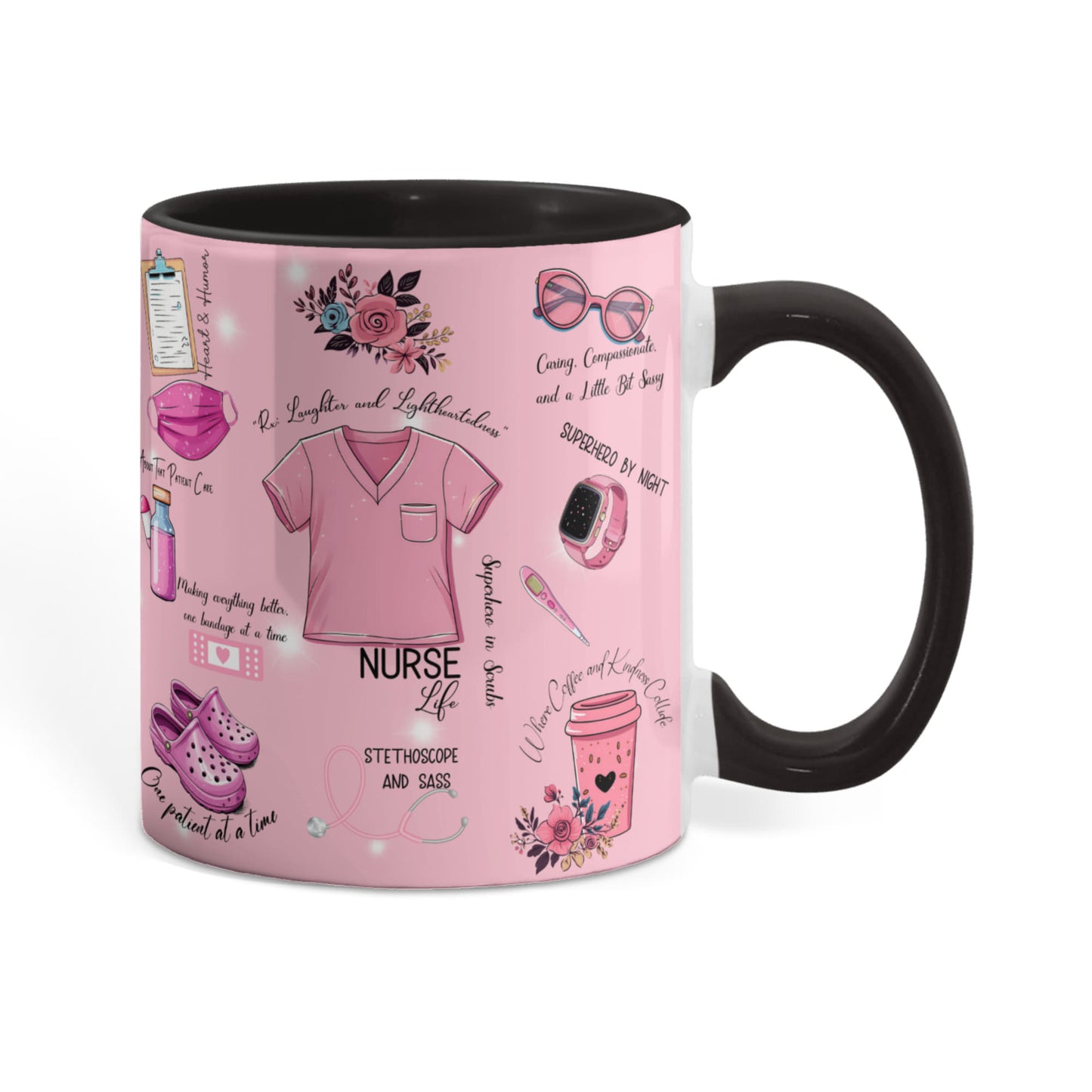 Nurse Life Accent Coffee Mug - 11oz, 15oz