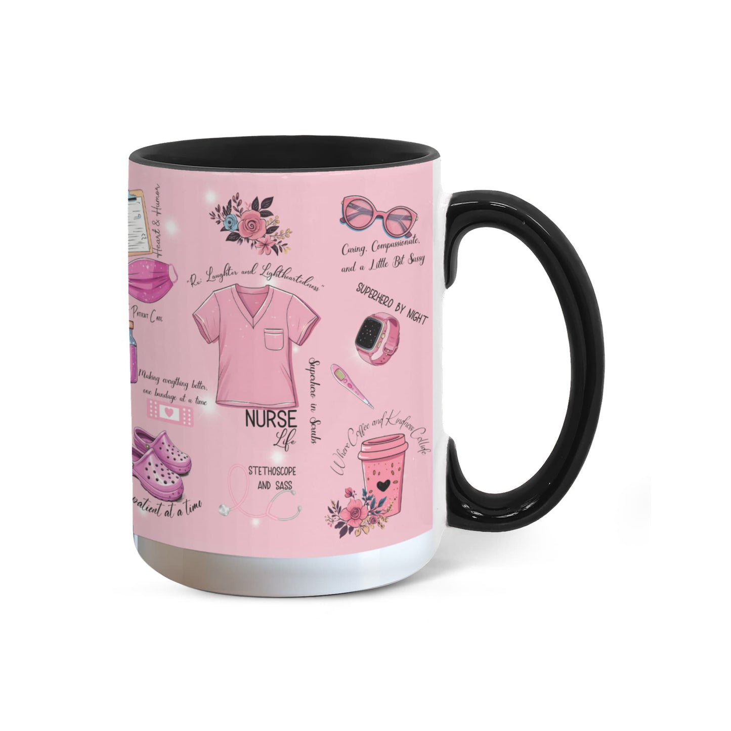 Nurse Life Accent Coffee Mug - 11oz, 15oz