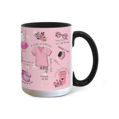 Nurse Life Accent Coffee Mug - 11oz, 15oz