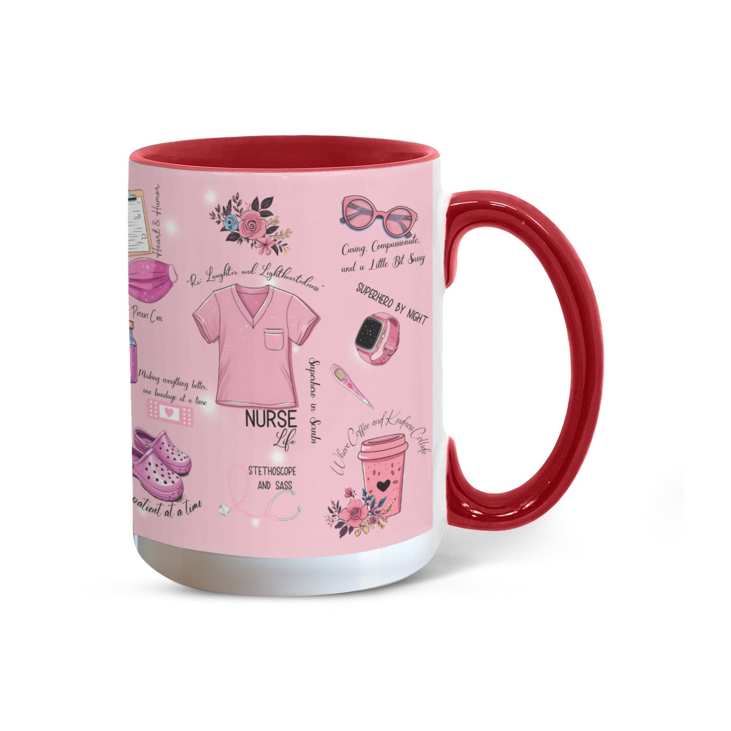 Nurse Life Accent Coffee Mug - 11oz, 15oz