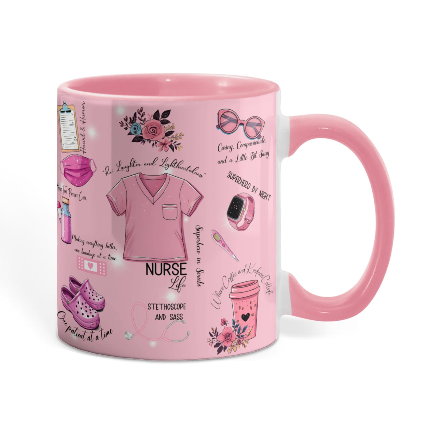 Nurse Life Accent Coffee Mug - 11oz, 15oz