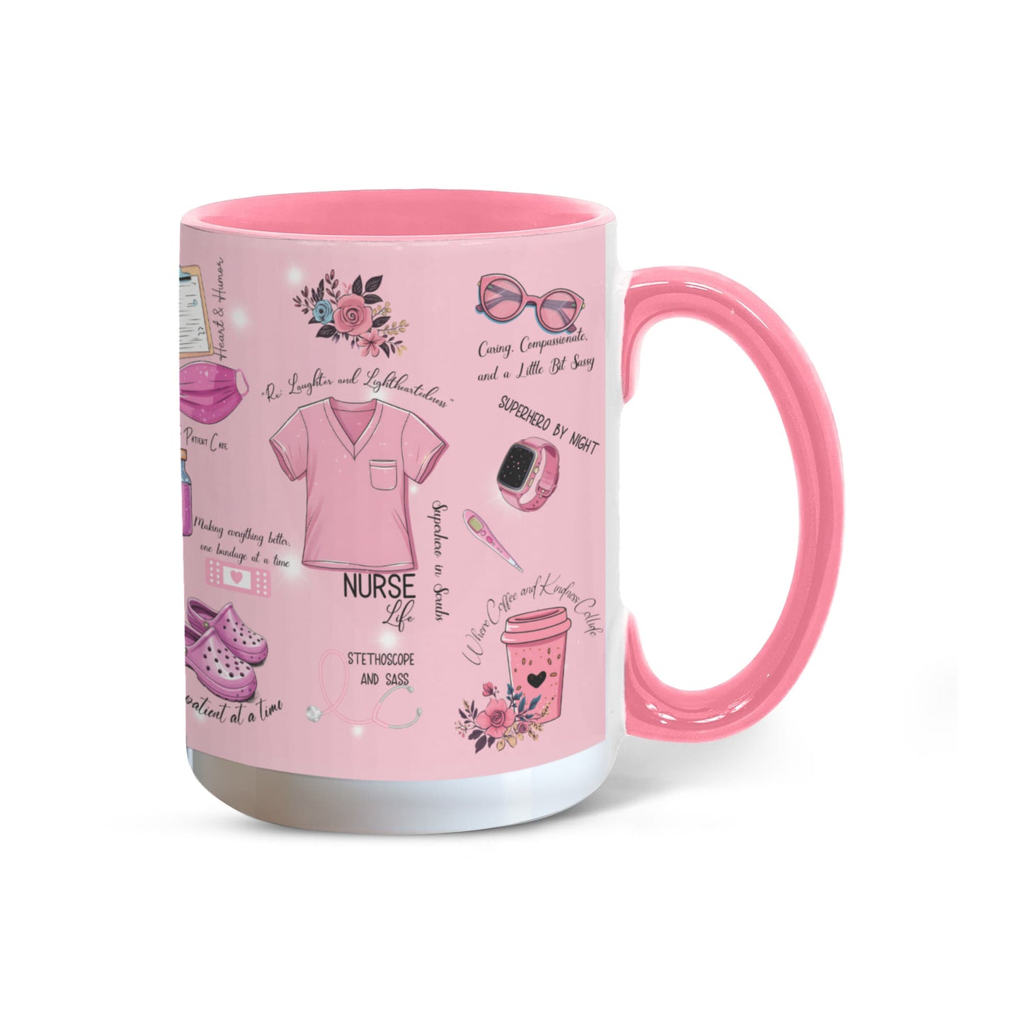 Nurse Life Accent Coffee Mug - 11oz, 15oz