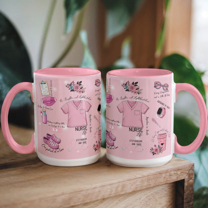 Nurse Life Accent Coffee Mug - 11oz, 15oz