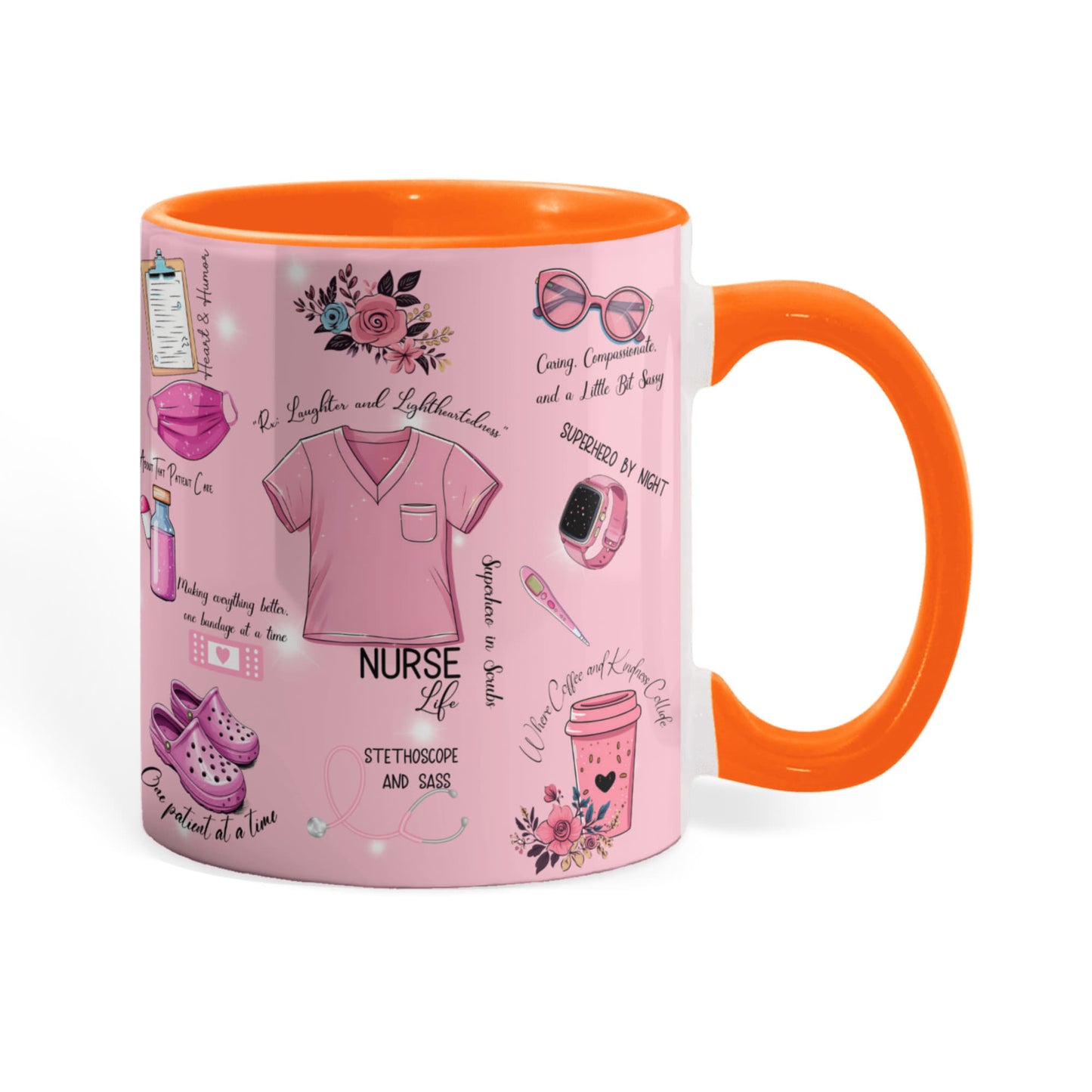 Nurse Life Accent Coffee Mug - 11oz, 15oz