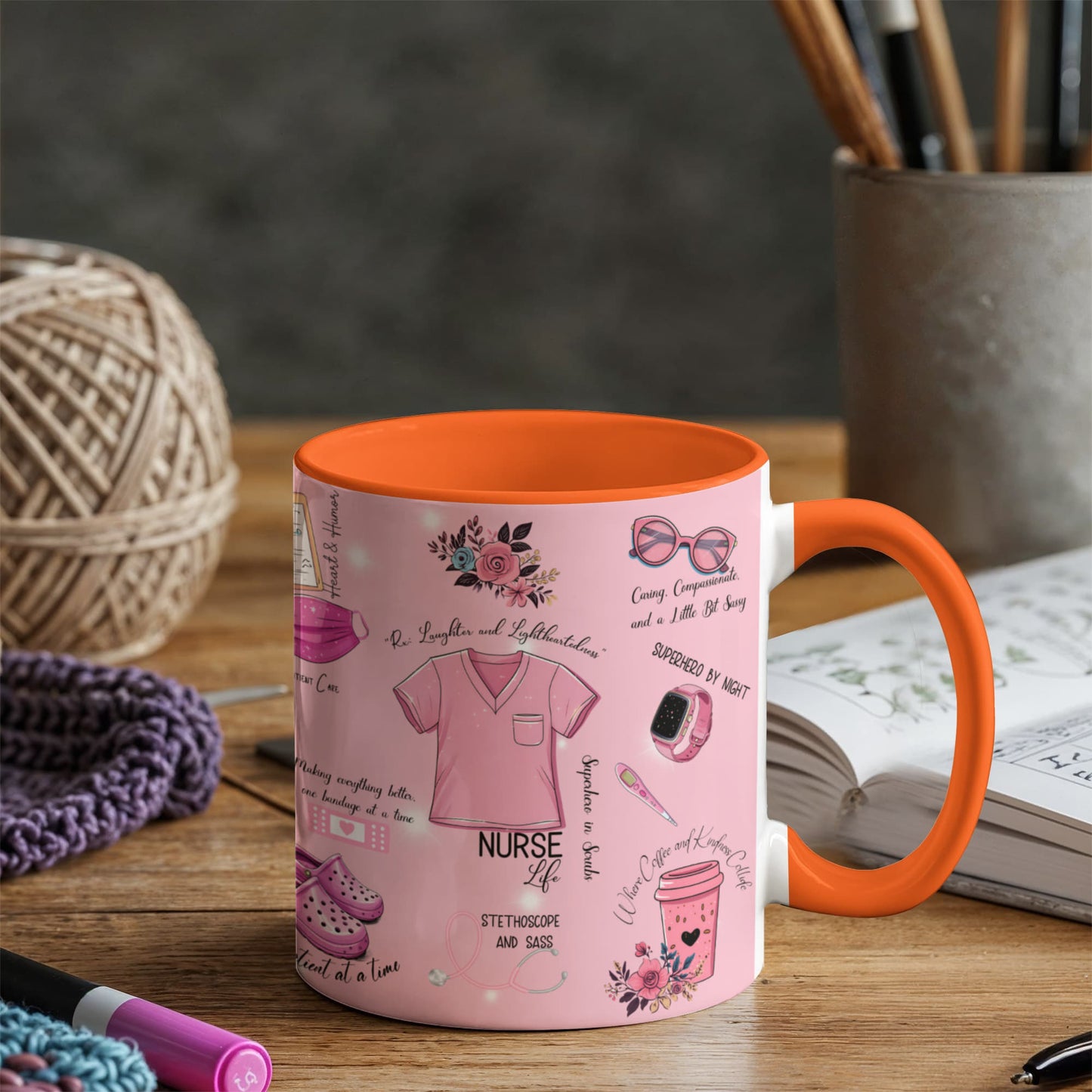 Nurse Life Accent Coffee Mug - 11oz, 15oz