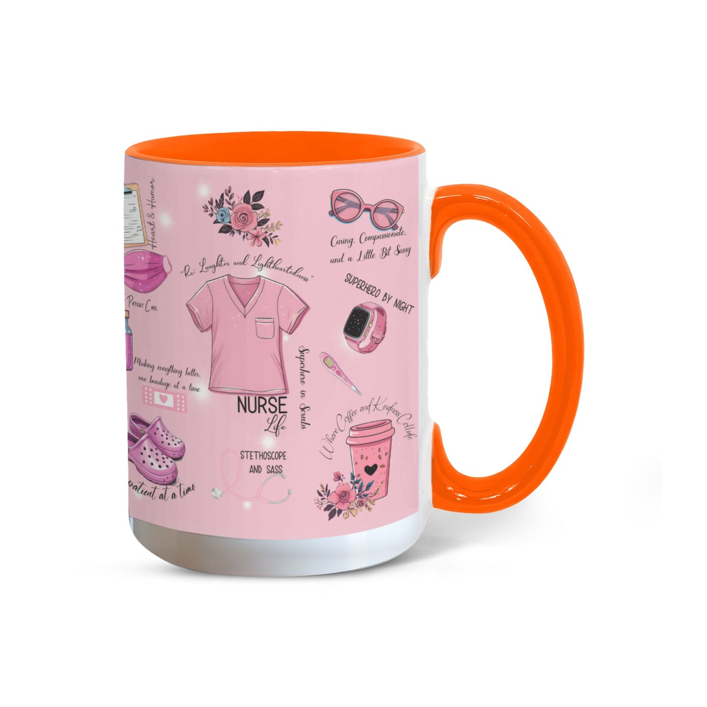 Nurse Life Accent Coffee Mug - 11oz, 15oz