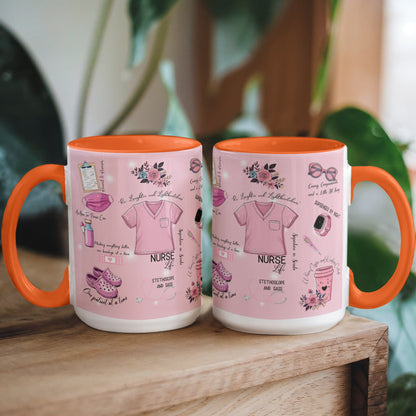 Nurse Life Accent Coffee Mug - 11oz, 15oz