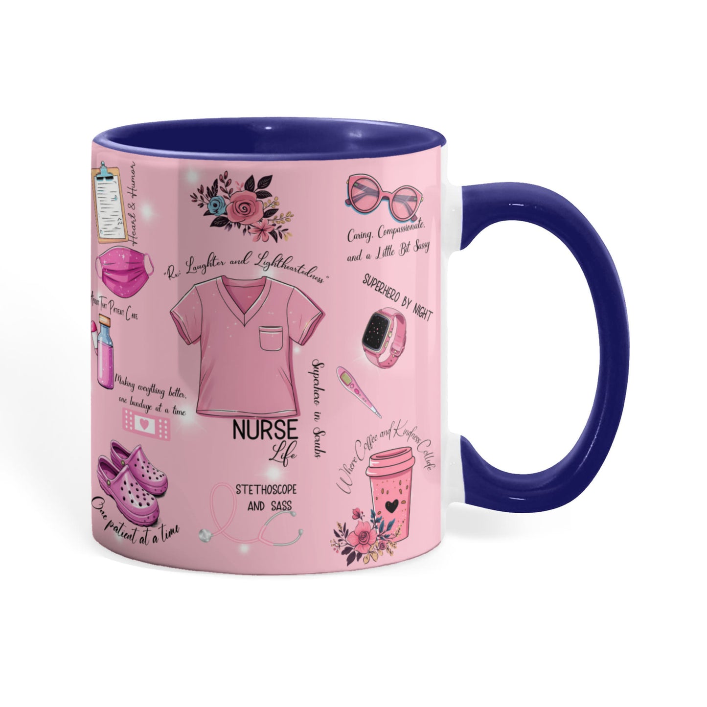 Nurse Life Accent Coffee Mug - 11oz, 15oz