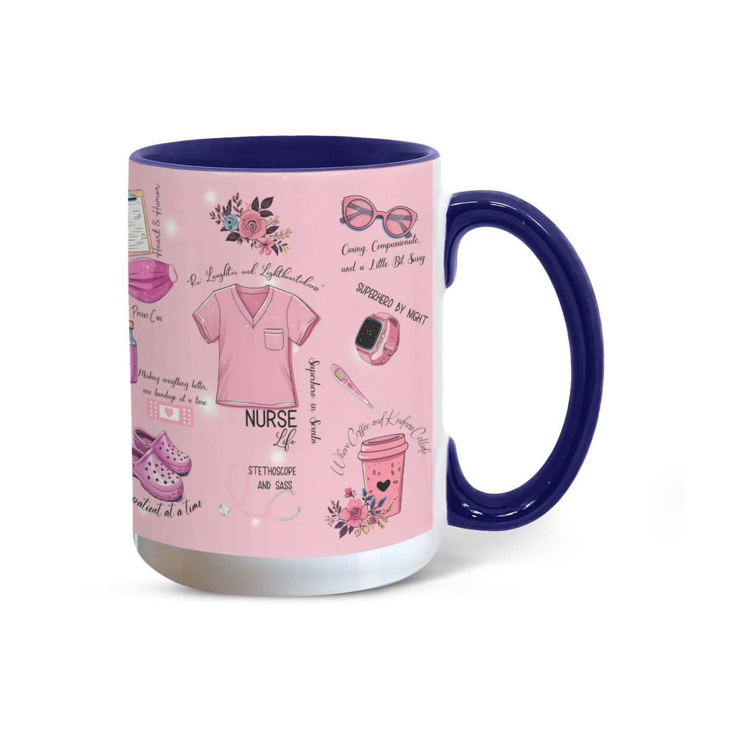 Nurse Life Accent Coffee Mug - 11oz, 15oz