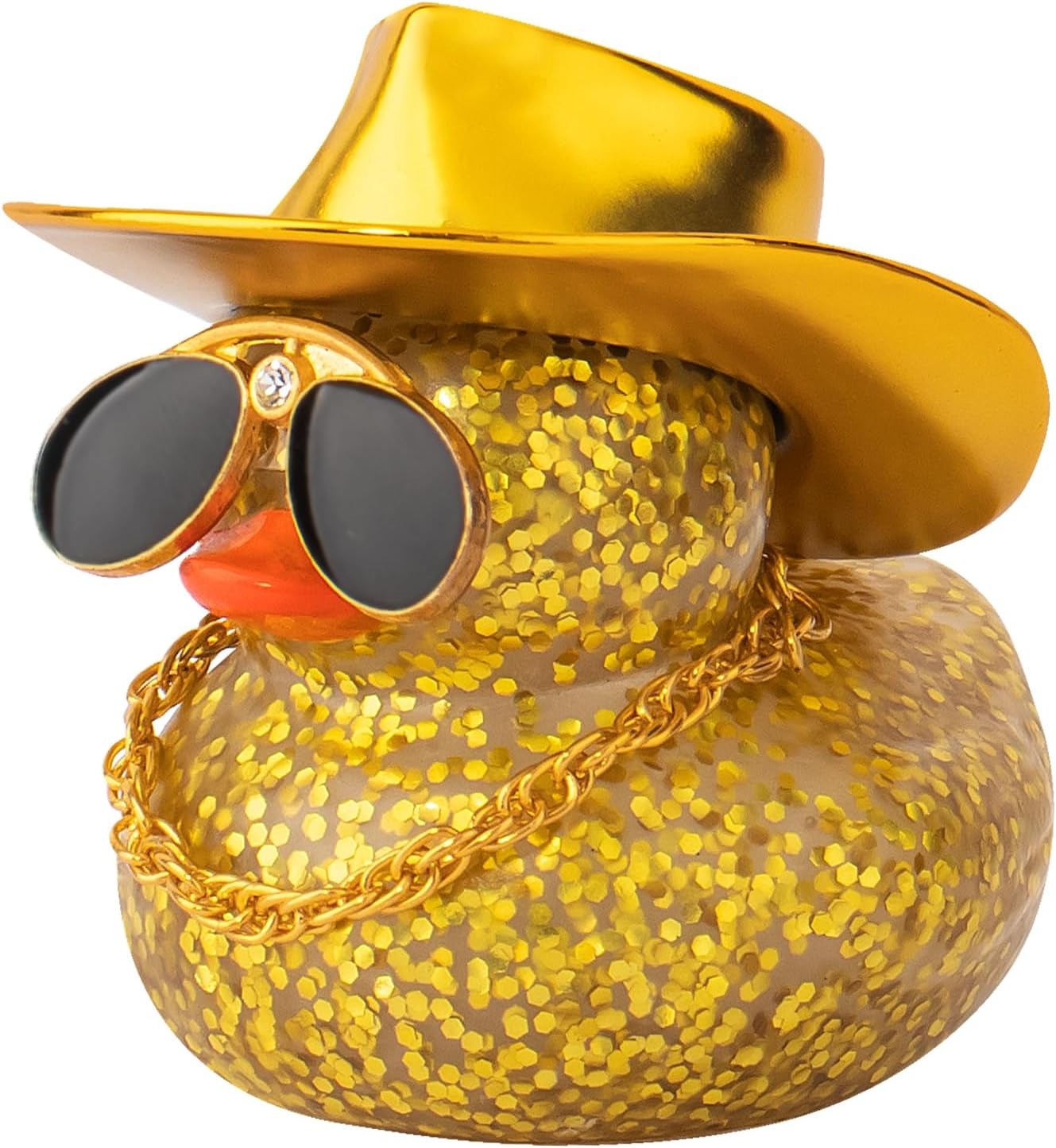 Country Style Duck Car Ornament - Car Duck Interior Decoration Accessories - Rubber Duck Jeep/Car Decor Ducks Bath Toys And Decoration