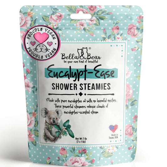 Bella & Bear - Eucalypt-Ease Shower Steamers Pack of 7