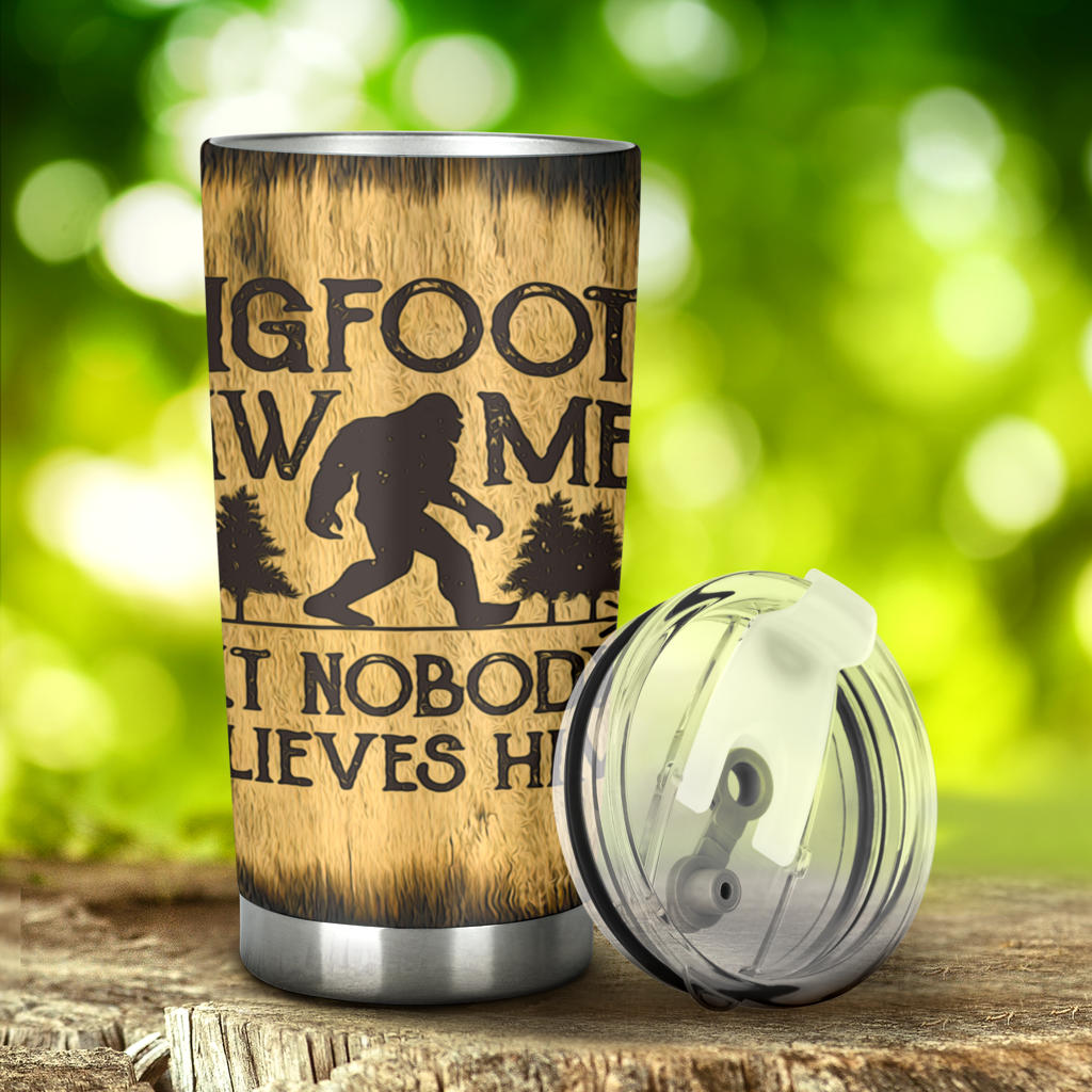 Bigfoot Tumbler 006 - Insulated hot & cold tumbler 20oz or 30oz