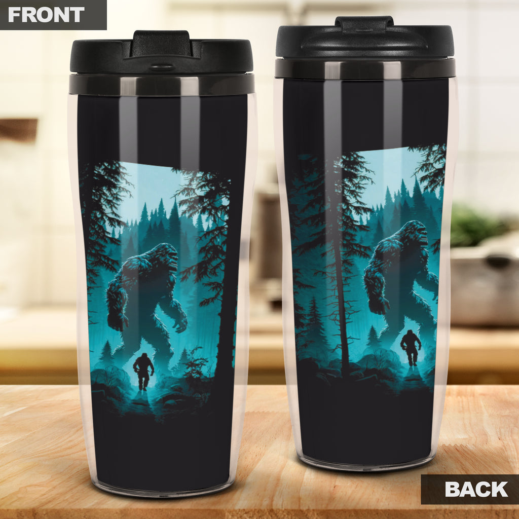 Bigfoot Coffee Cup 001 - 11oz Insulated Hot Tumbler