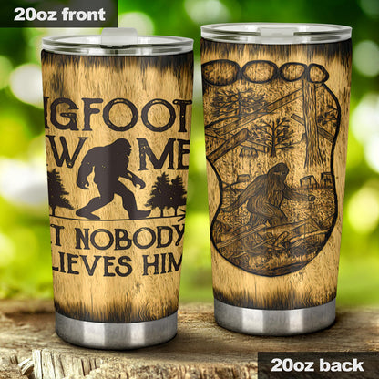 Bigfoot Tumbler 006 - Insulated hot & cold tumbler 20oz or 30oz