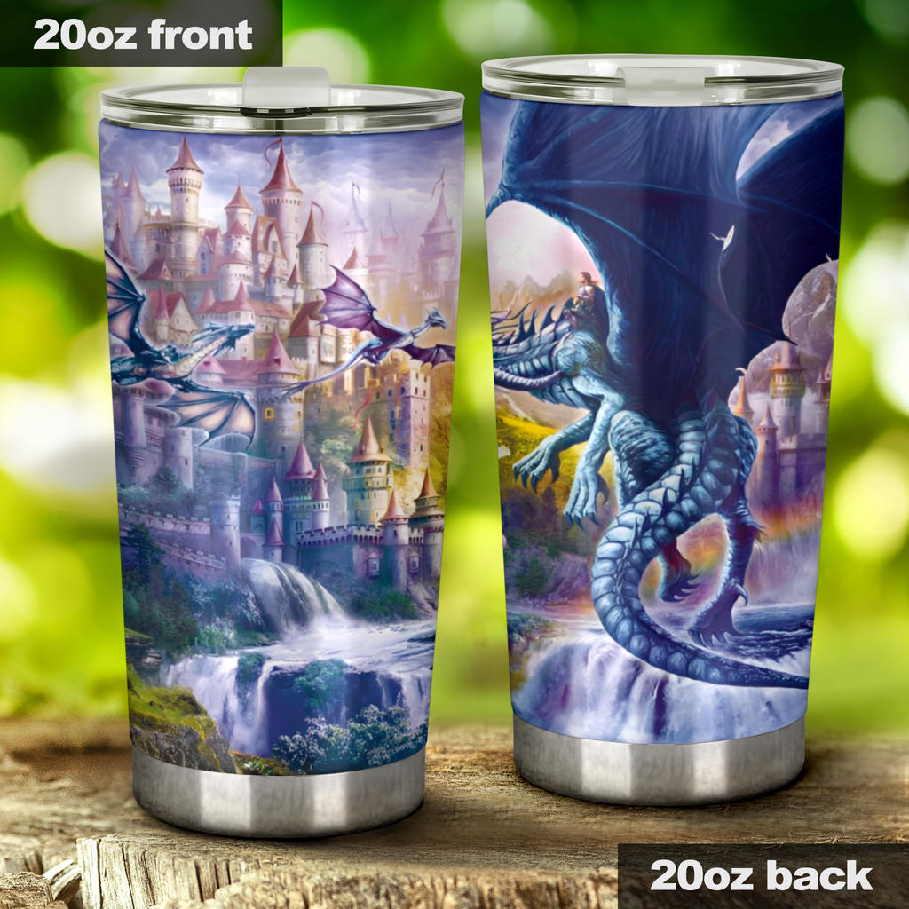 Dragon Tumbler 002 - Insulated Hot & Cold Tumbler 20oz or 30oz