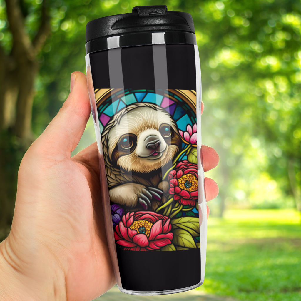 Sloth Coffee Cup 001 - 11oz Insulated Hot Tumbler