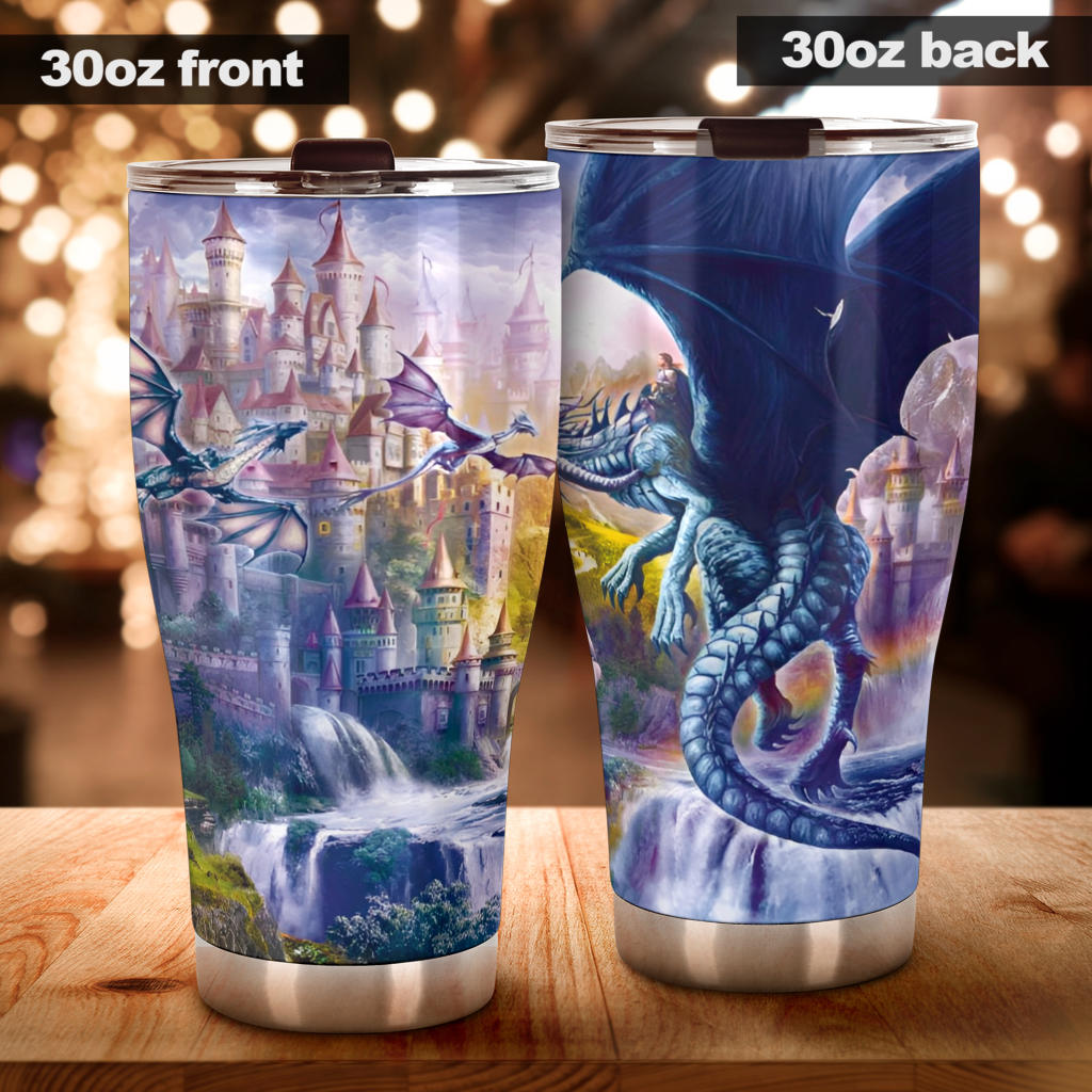 Dragon Tumbler 002 - Insulated Hot & Cold Tumbler 20oz or 30oz