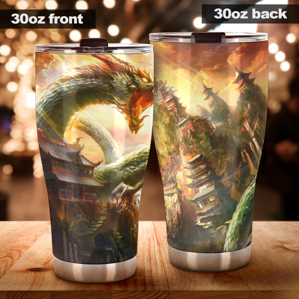 Dragon Tumbler 001 - Insulated Hot & Cold Tumbler 20oz or 30oz